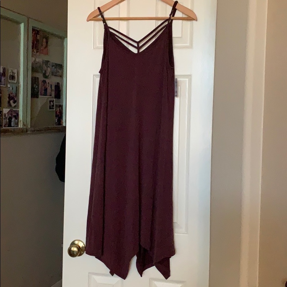 Mudd Three Strap Sharkbite Dress